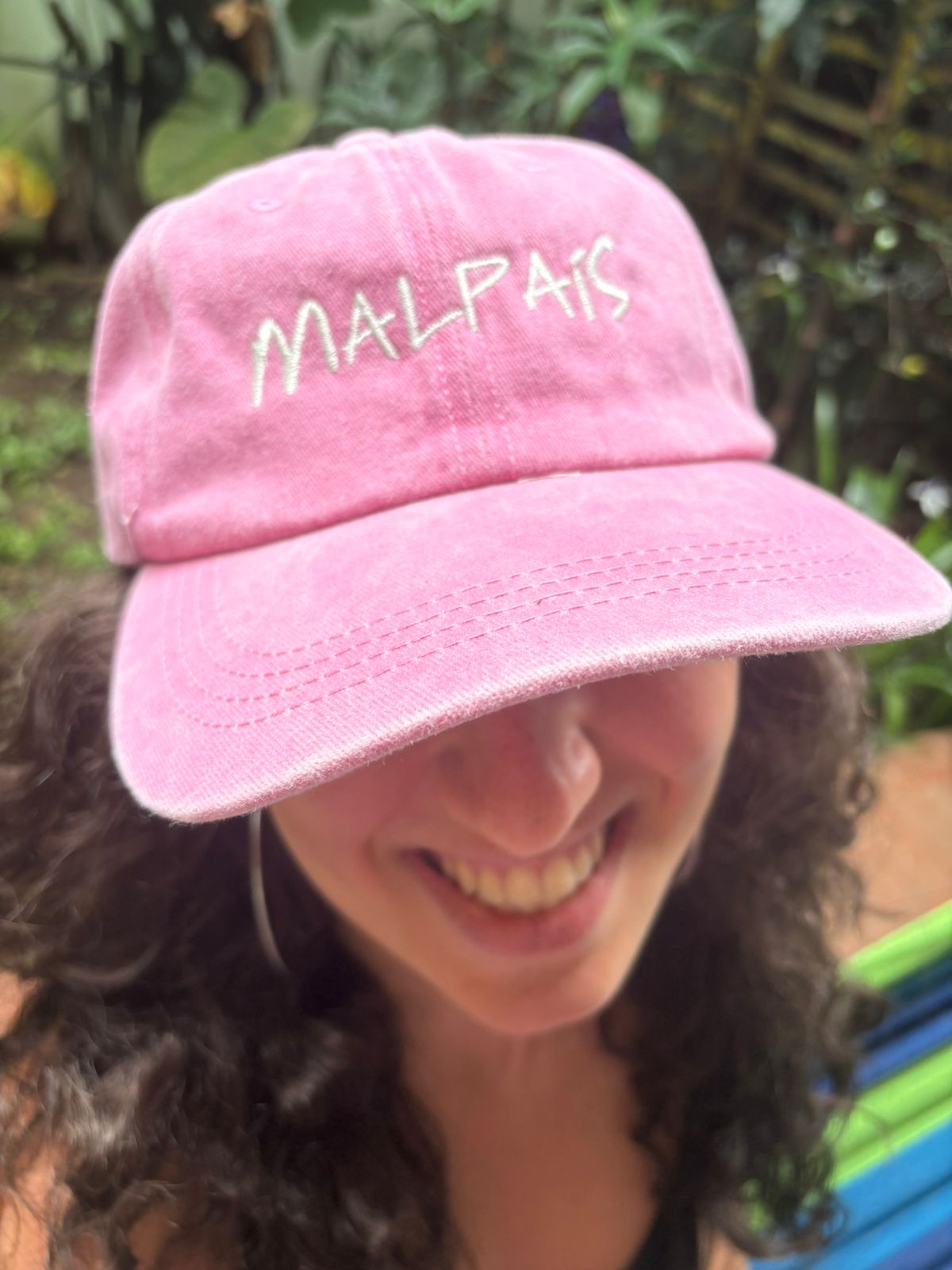 Gorra - Malpaís Dad Hat Rosada.