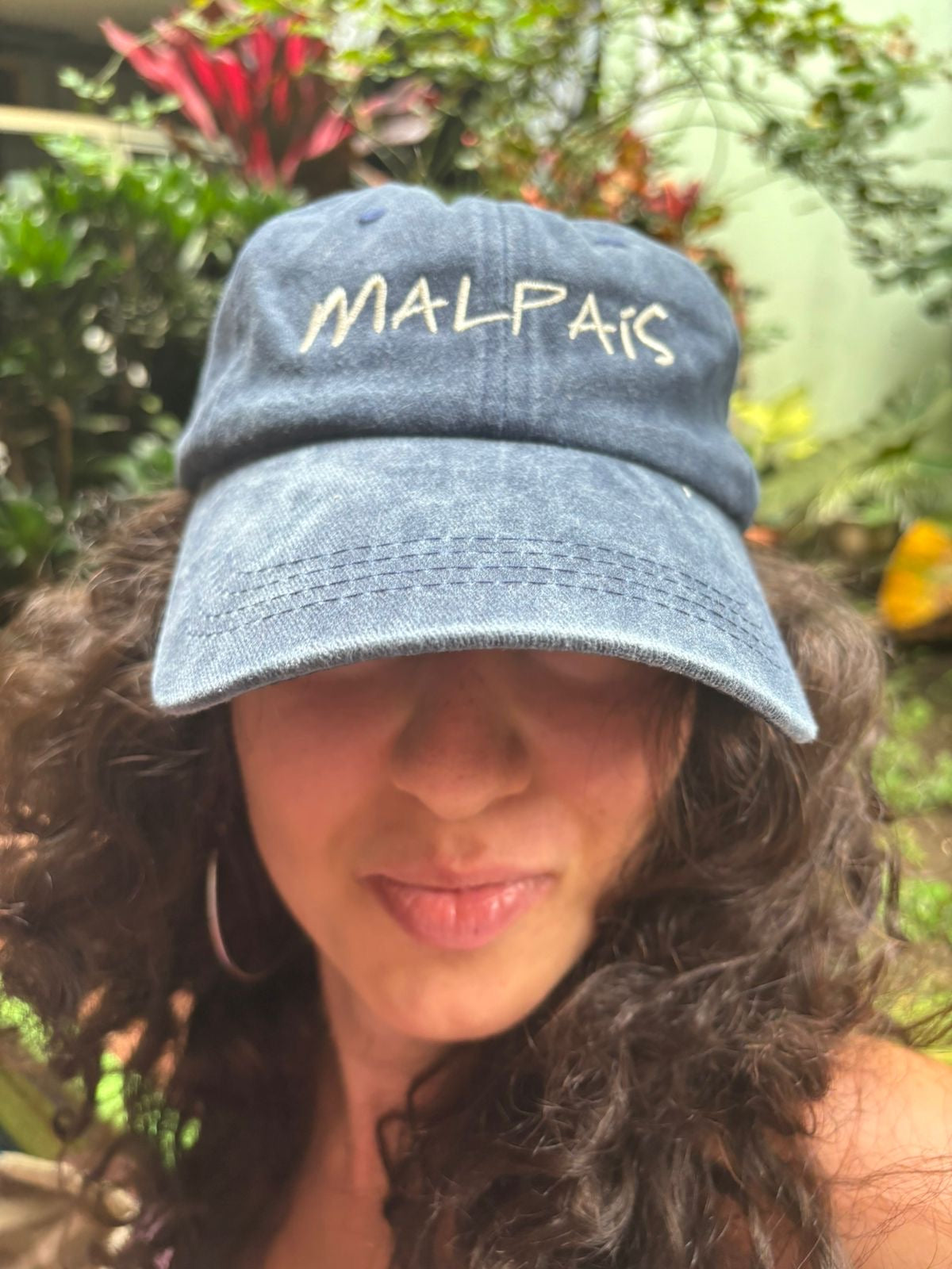 Gorra - Malpaís Dad Hat Azul.