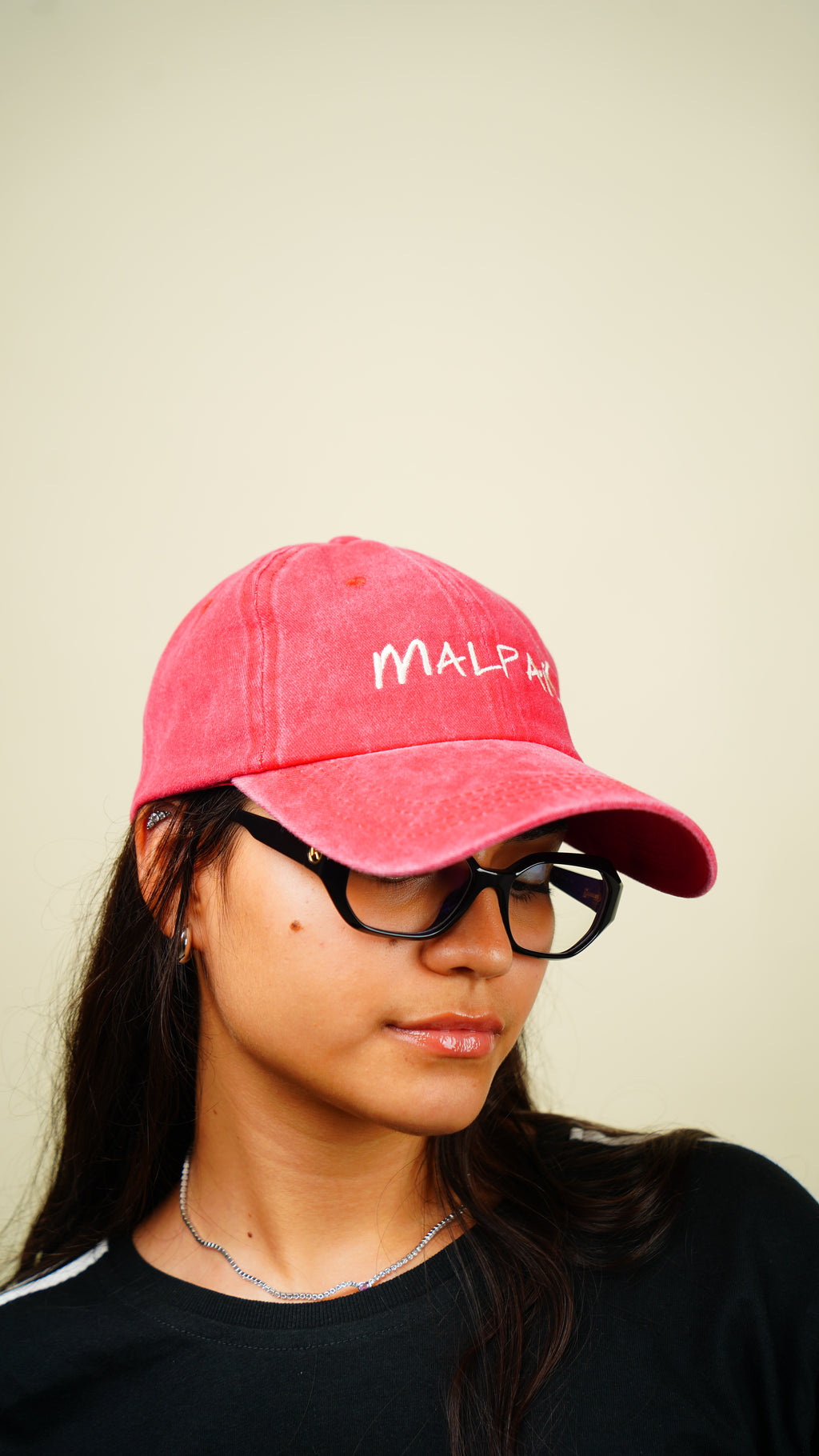 Gorra - Malpaís Dad Hat Roja.