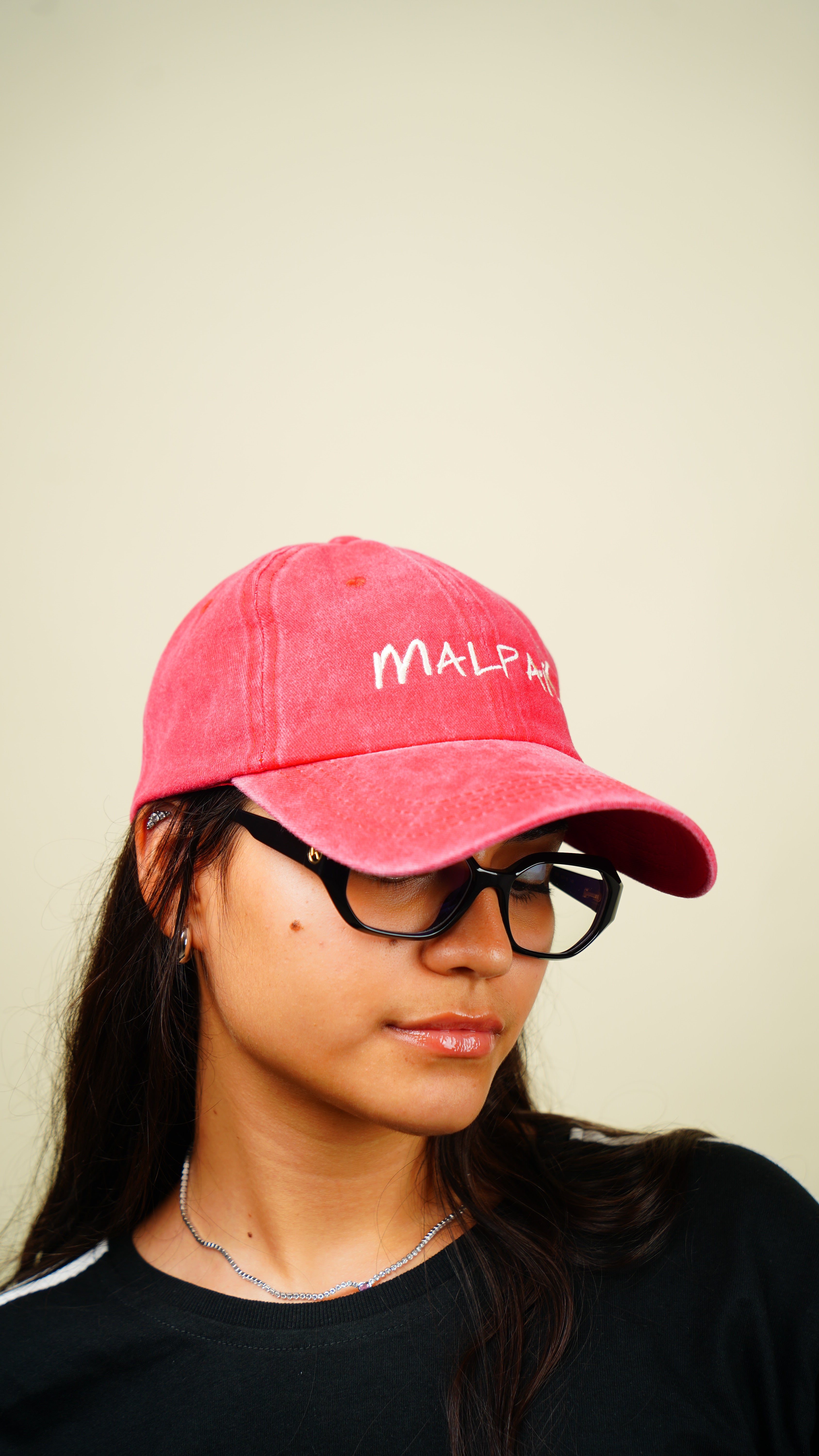 Gorra - Malpaís Dad Hat Roja.
