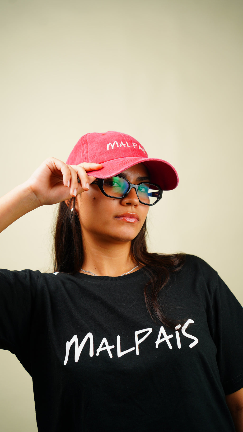 Gorra - Malpaís Dad Hat Roja.