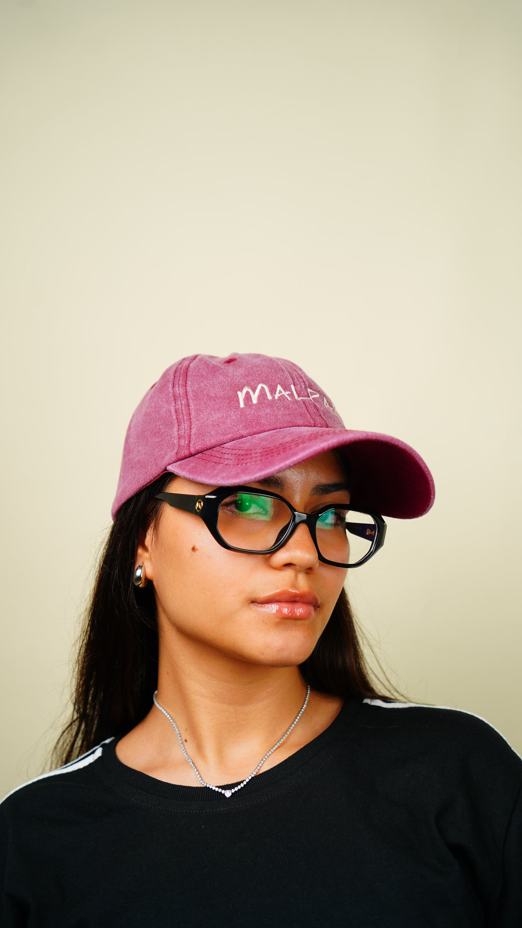 Gorra - Malpaís Dad Hat Morada.