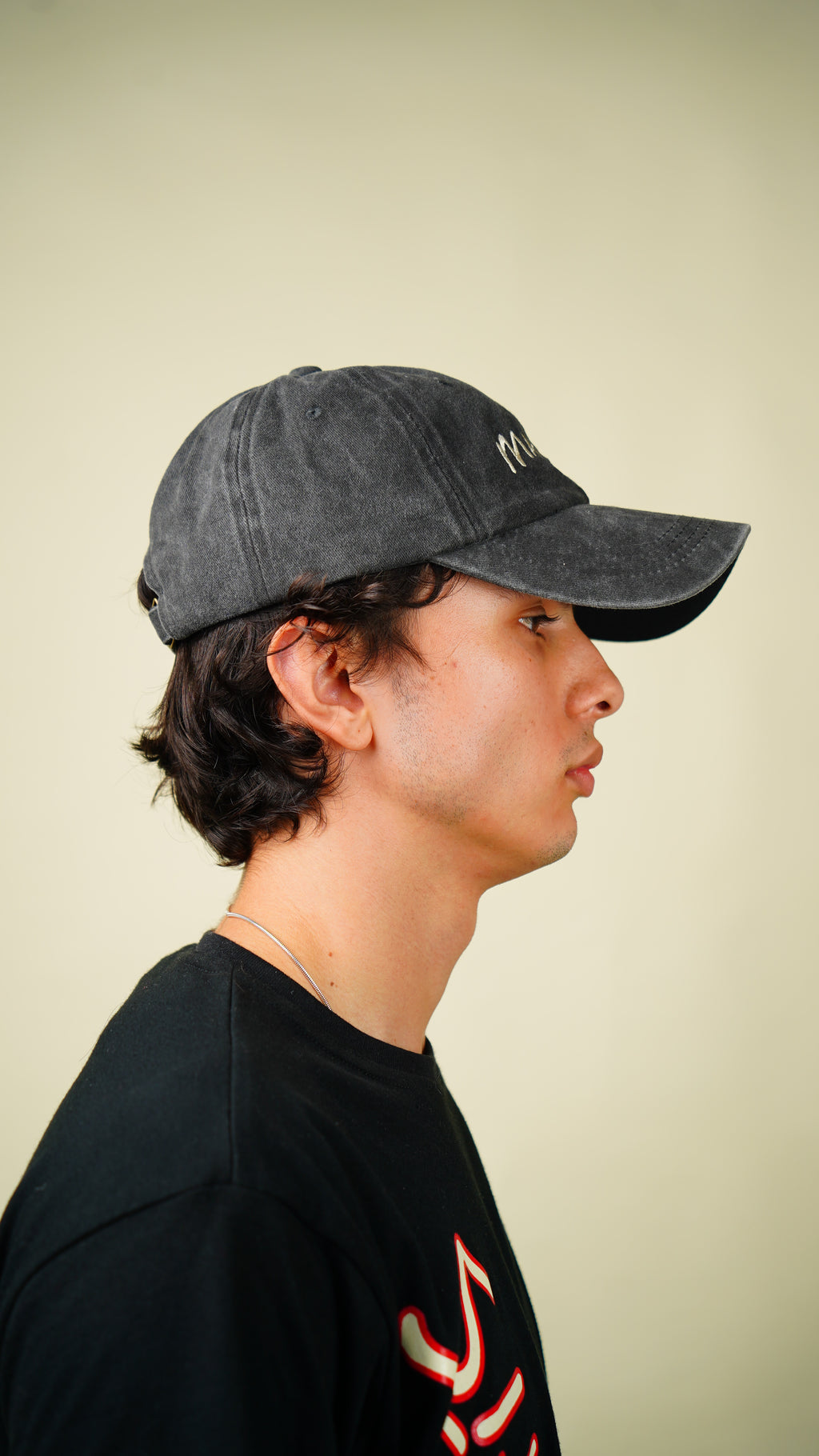 Gorra - Malpaís Dad Hat Negra.