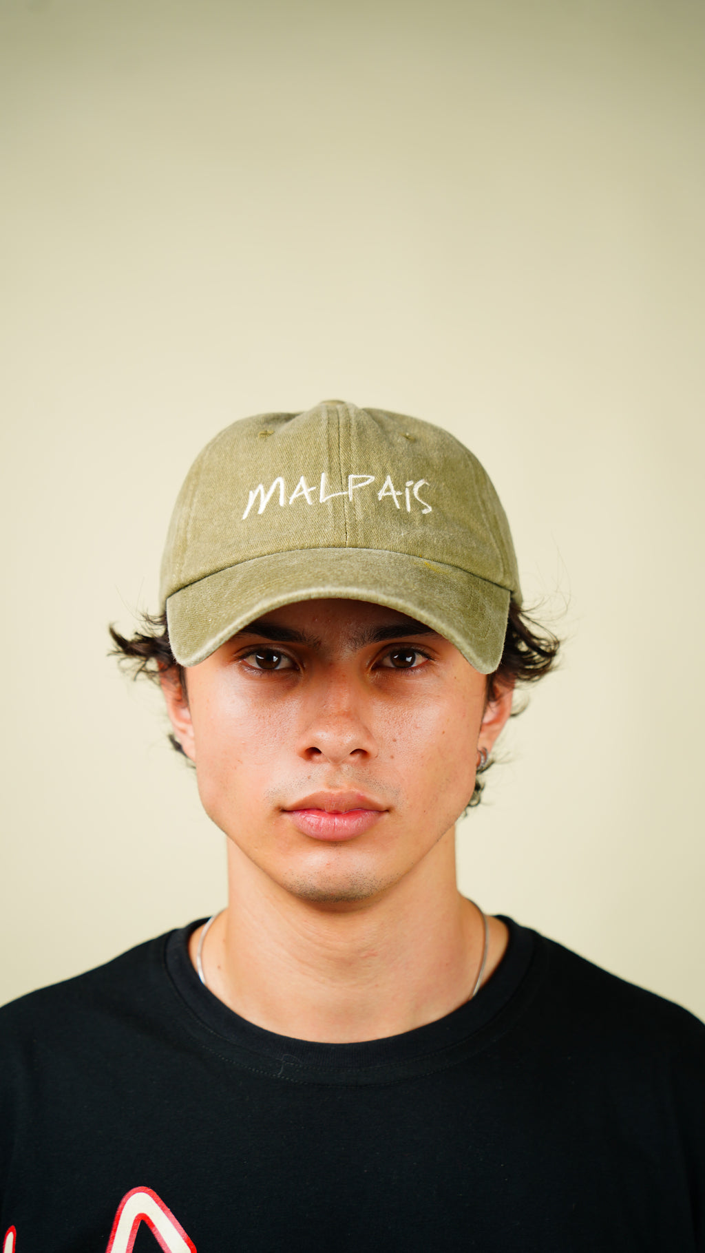 Gorra - Malpaís Dad Hat Verde Musgo.