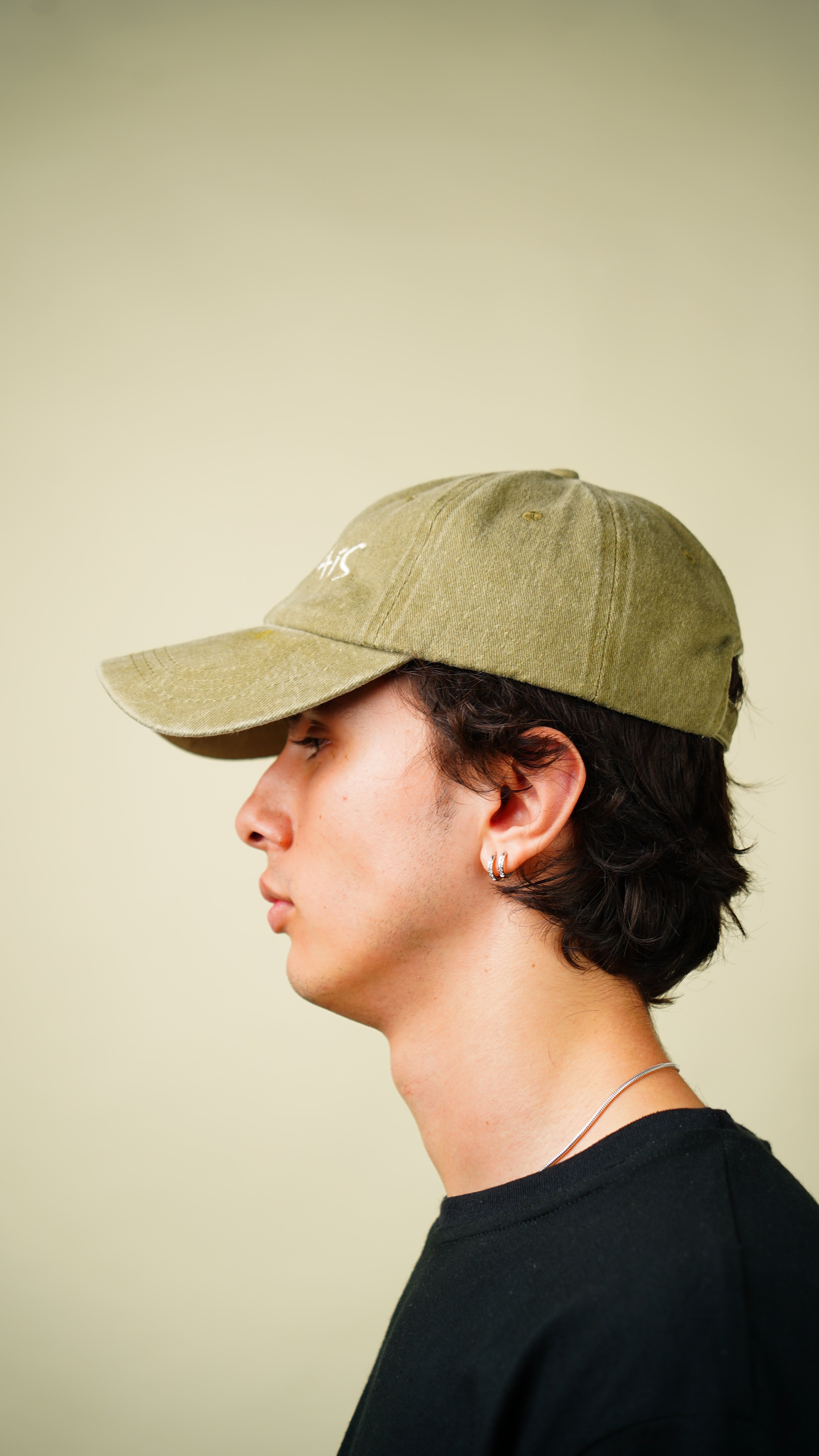 Gorra - Malpaís Dad Hat Verde Musgo.