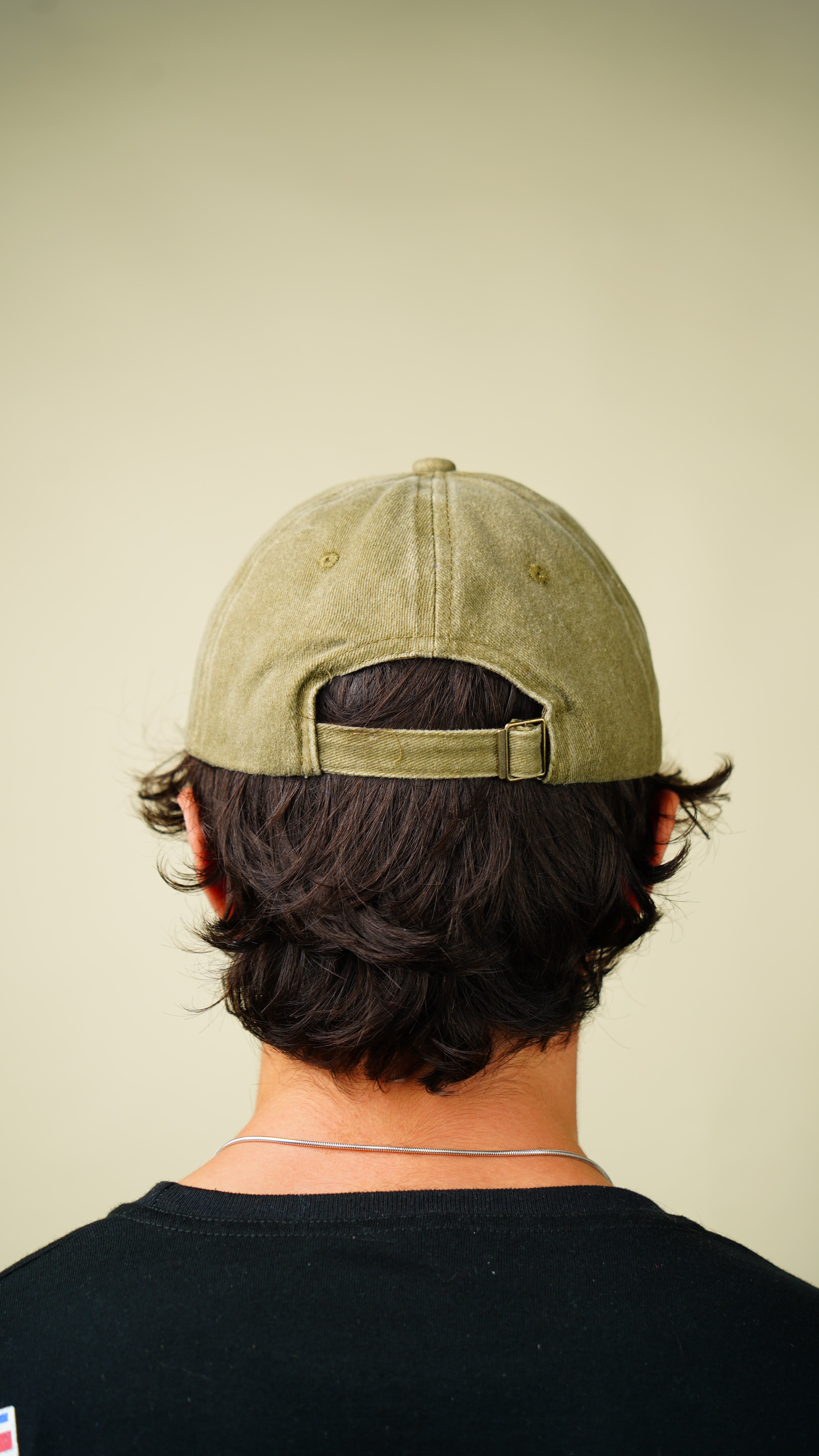 Gorra - Malpaís Dad Hat Verde Musgo.